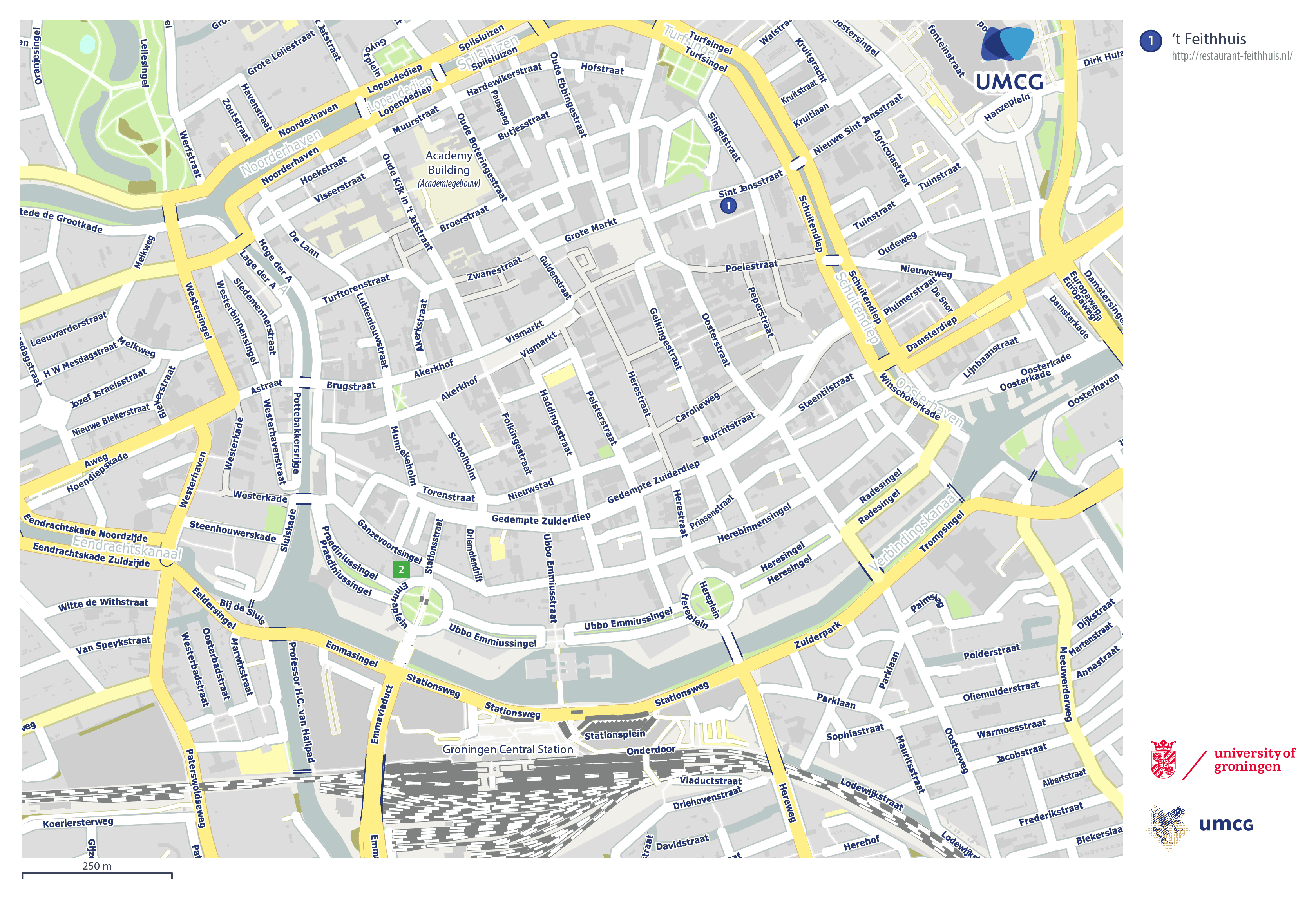 Map of Groningen